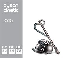 Dyson DC52/DC54/DC78/CY18 204534-01 DC52 Allergy Complete Euro (Iron/Bright Silver/Satin Silver & Red) Ersatzteile