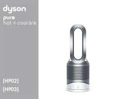 Dyson HP02 / HP03 52387-01 HP02 EU Nk/Nk 252387-01 (Nickel/Nickel) 2 Luftbehandlung Ersatzteile und Zubehör