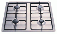 Etna A822V/E1 Gaskookplaat voor combinatie met elektro-oven Ofen-Mikrowelle Ersatzteile