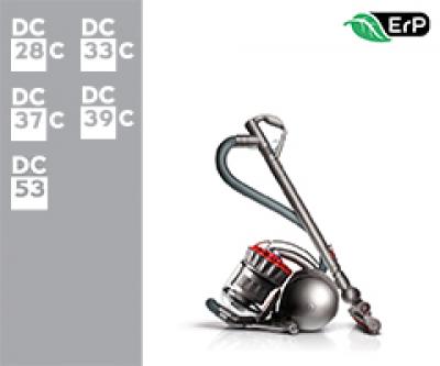 Dyson DC28C ErP/DC33C ErP /DC37C ErP/DC39C ErP/DC53 ErP 07514-01 DC33C ErP Stubborn Euro 207514-01 (Iron/Bright Silver/Moulded Yellow) 2 Staubsauger Reservoir