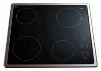 Pelgrim CKT 645.1 Keramische kookplaat met Touch control-bediening Küchenherd Kochplatte